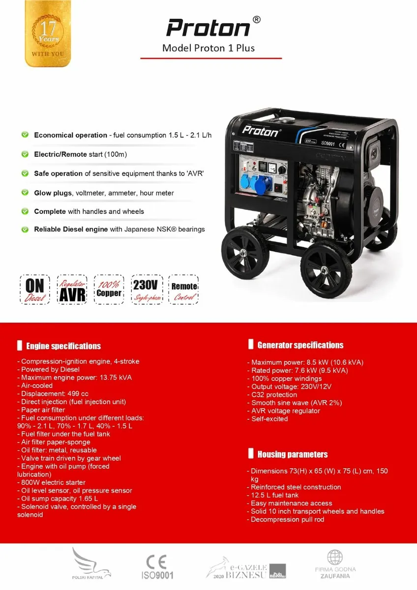 Generator Proton 1 Plus - Image 2