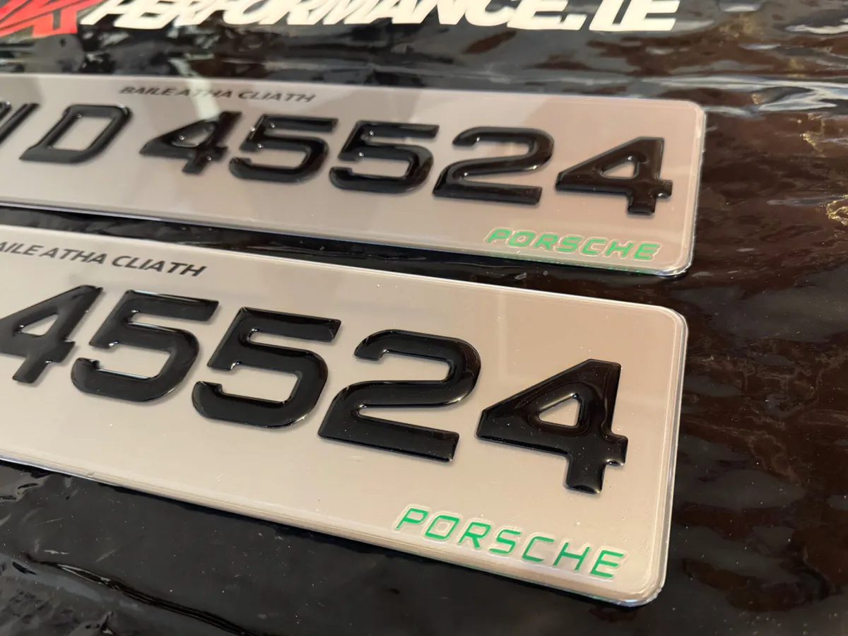 Ultimate number plates gel German jap delivered - Image 3