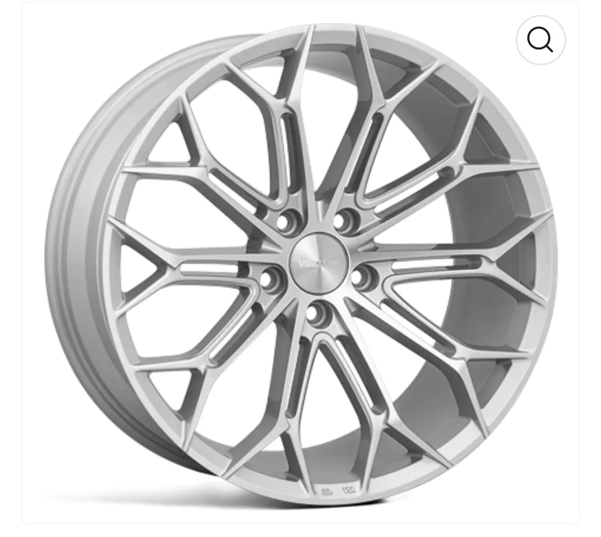 19” veemann 5x108 silver