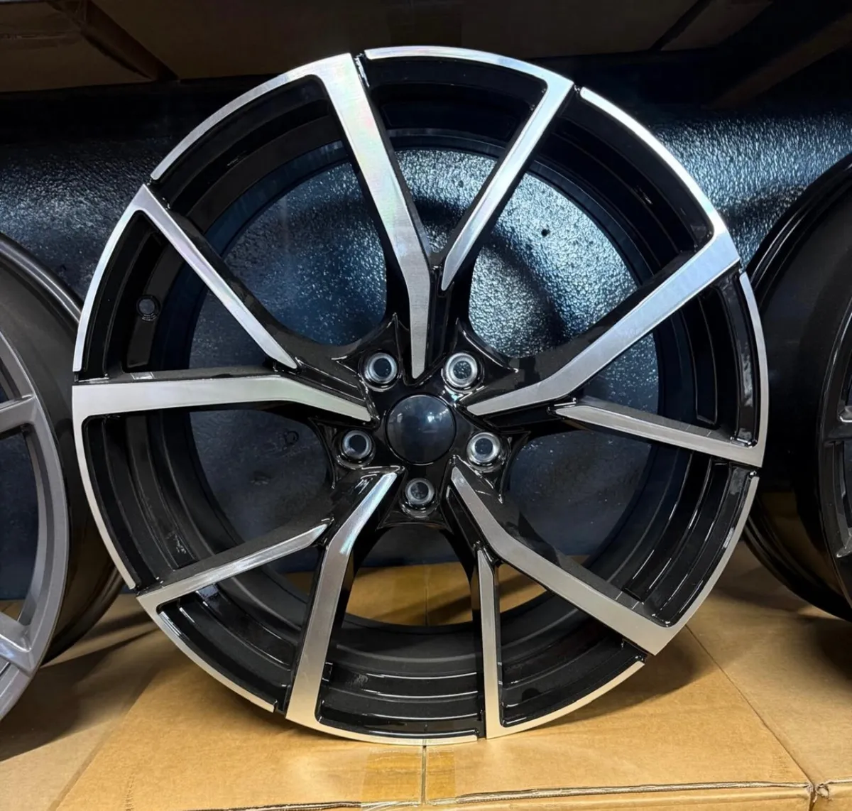 18”  vw golf Passat 5x112 alloys & tyres