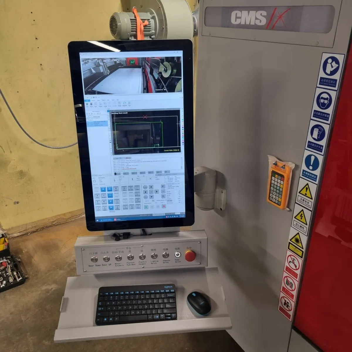 Fiber Laser 6kw 3 x 1.5m bed.  Neat foot print - Image 2