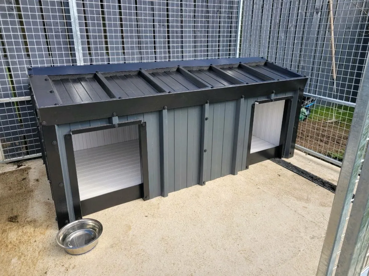 Insulated dog kennel / kennels / house/houses - Image 4
