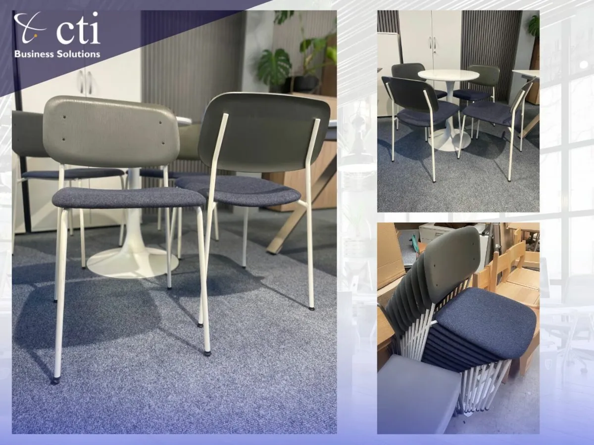20 X "HAY" Stacking Meeting Chairs ~ Pristine - Image 1