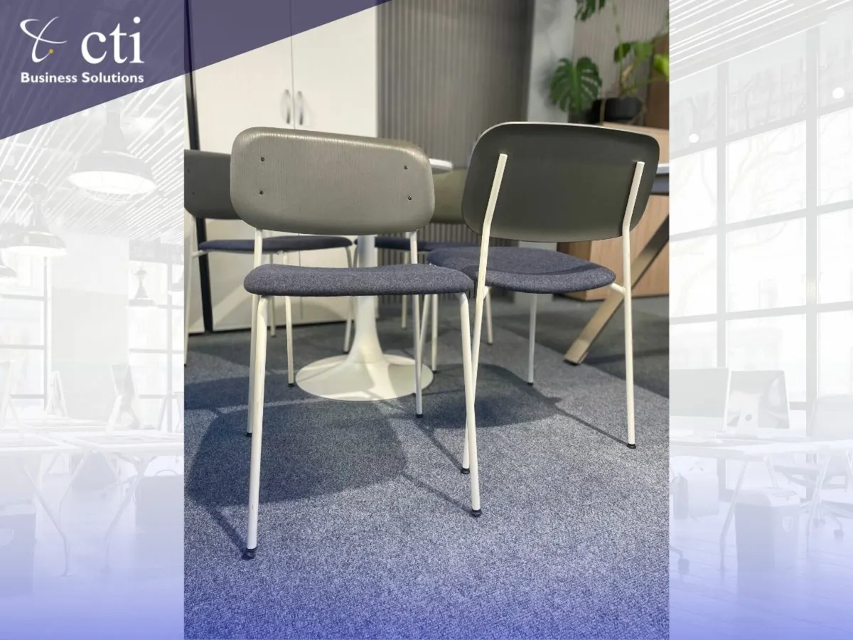 20 X "HAY" Stacking Meeting Chairs ~ Pristine - Image 2