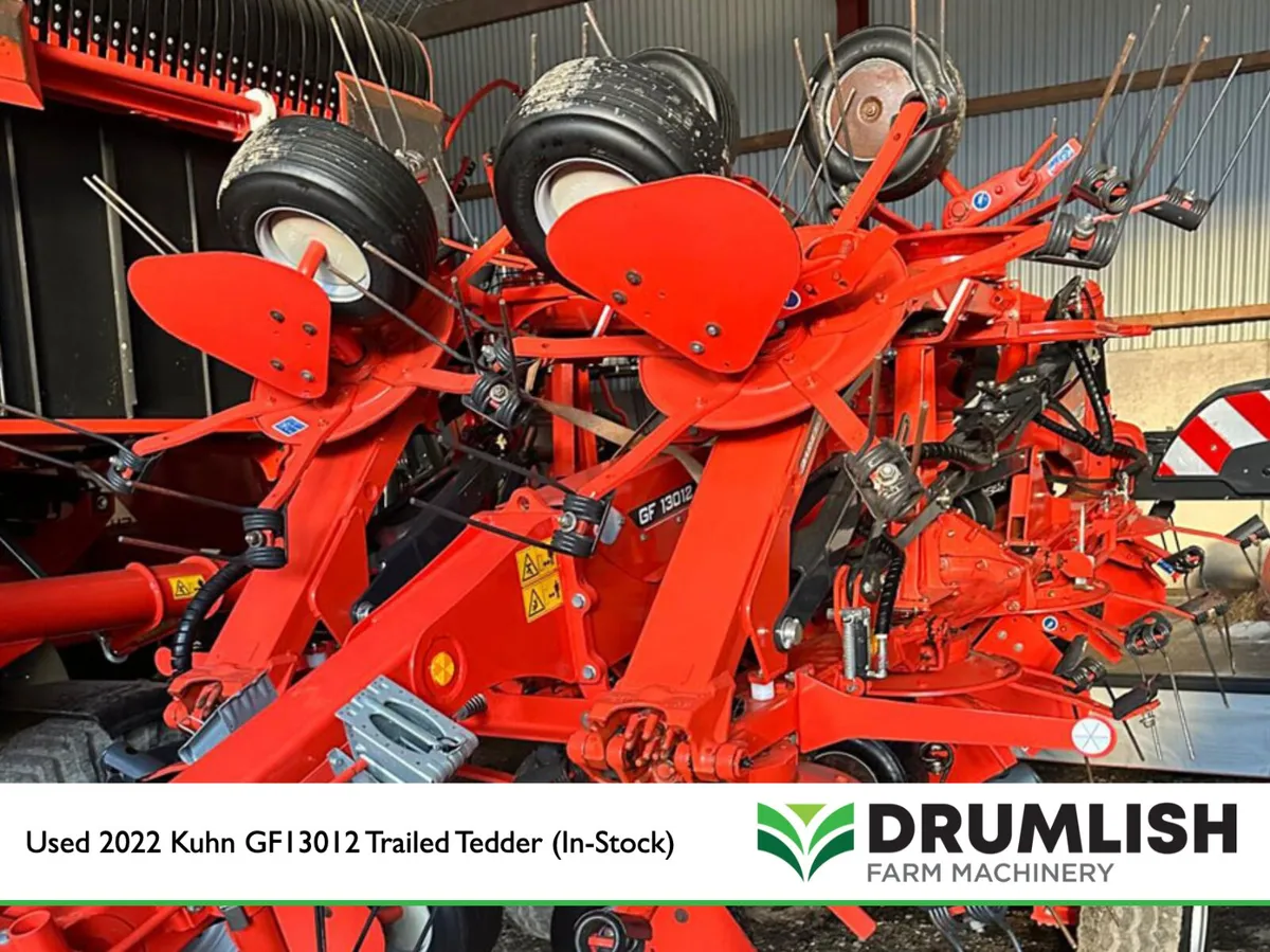 Used 2022 Kuhn GF13012 Trailed Tedder - Image 3