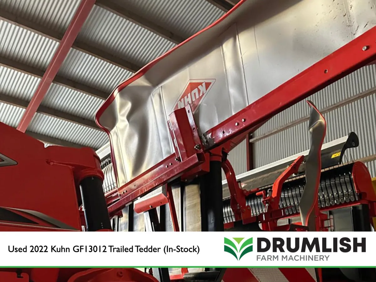 Used 2022 Kuhn GF13012 Trailed Tedder - Image 2