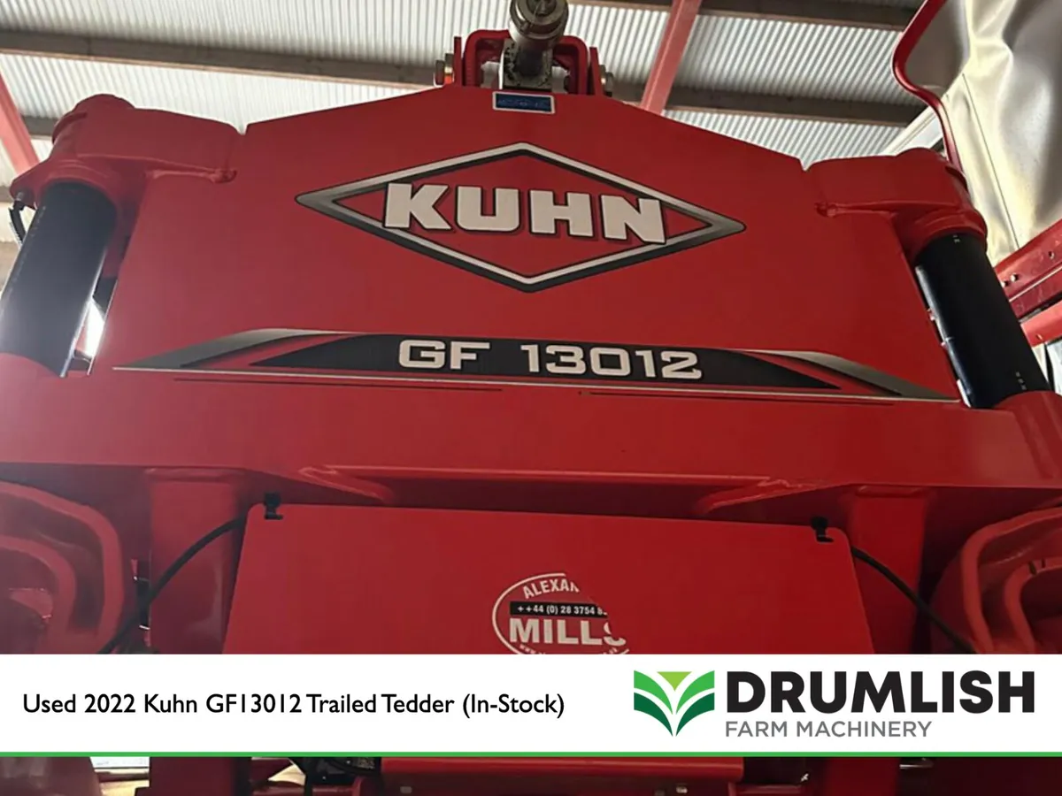 Used 2022 Kuhn GF13012 Trailed Tedder - Image 4