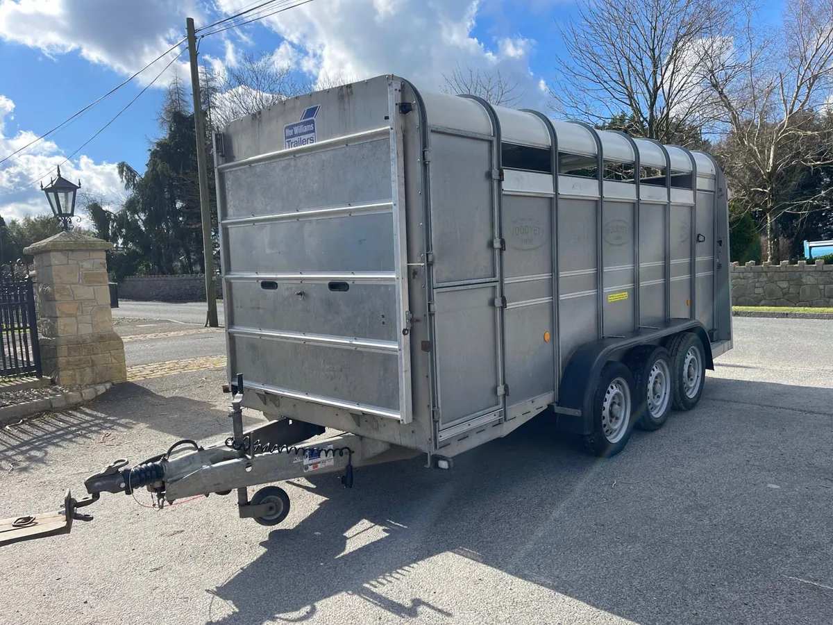 Ifor Williams TA510 14' x 6' Cattle Trailer - Image 1