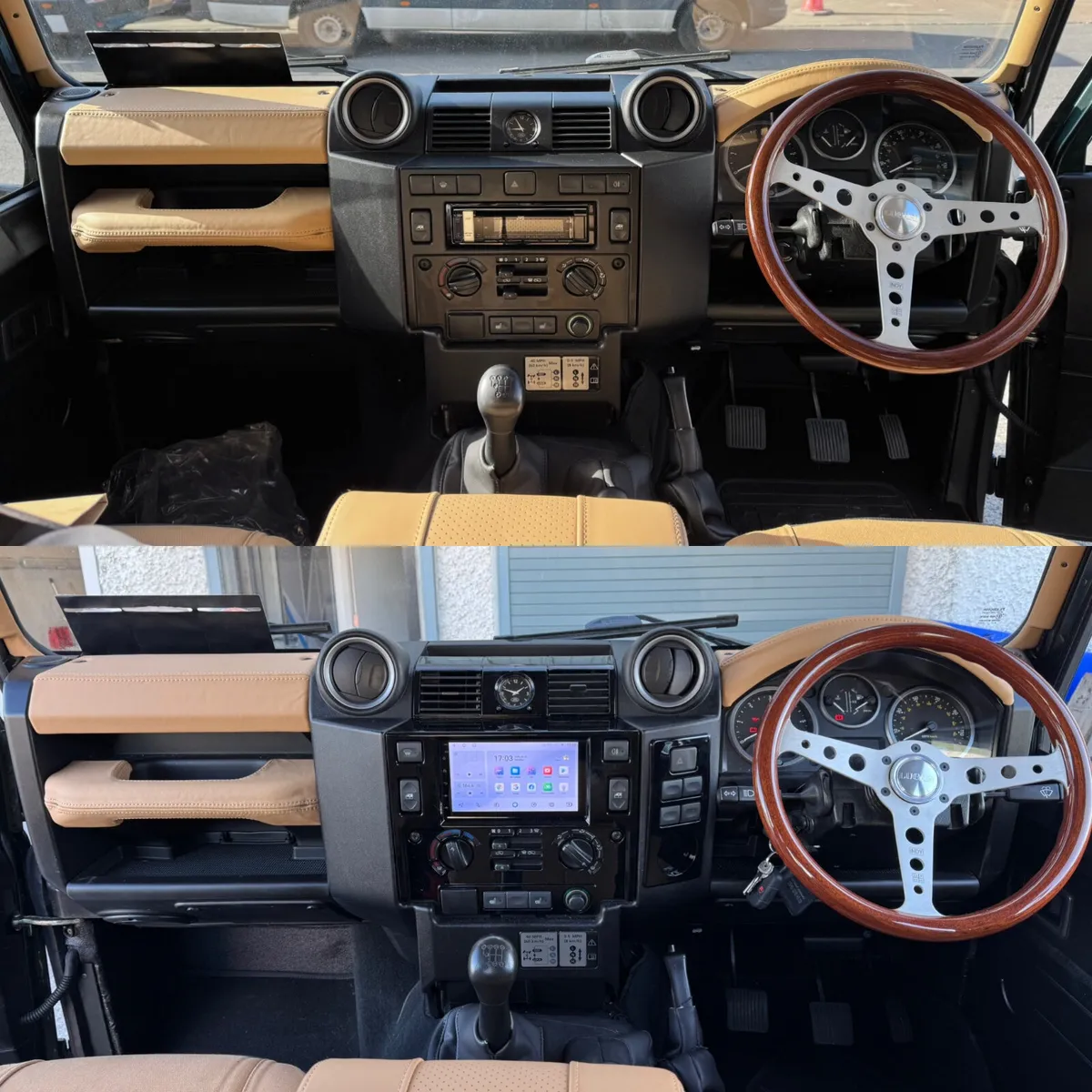 Land Rover Defender Android Carplay Radio