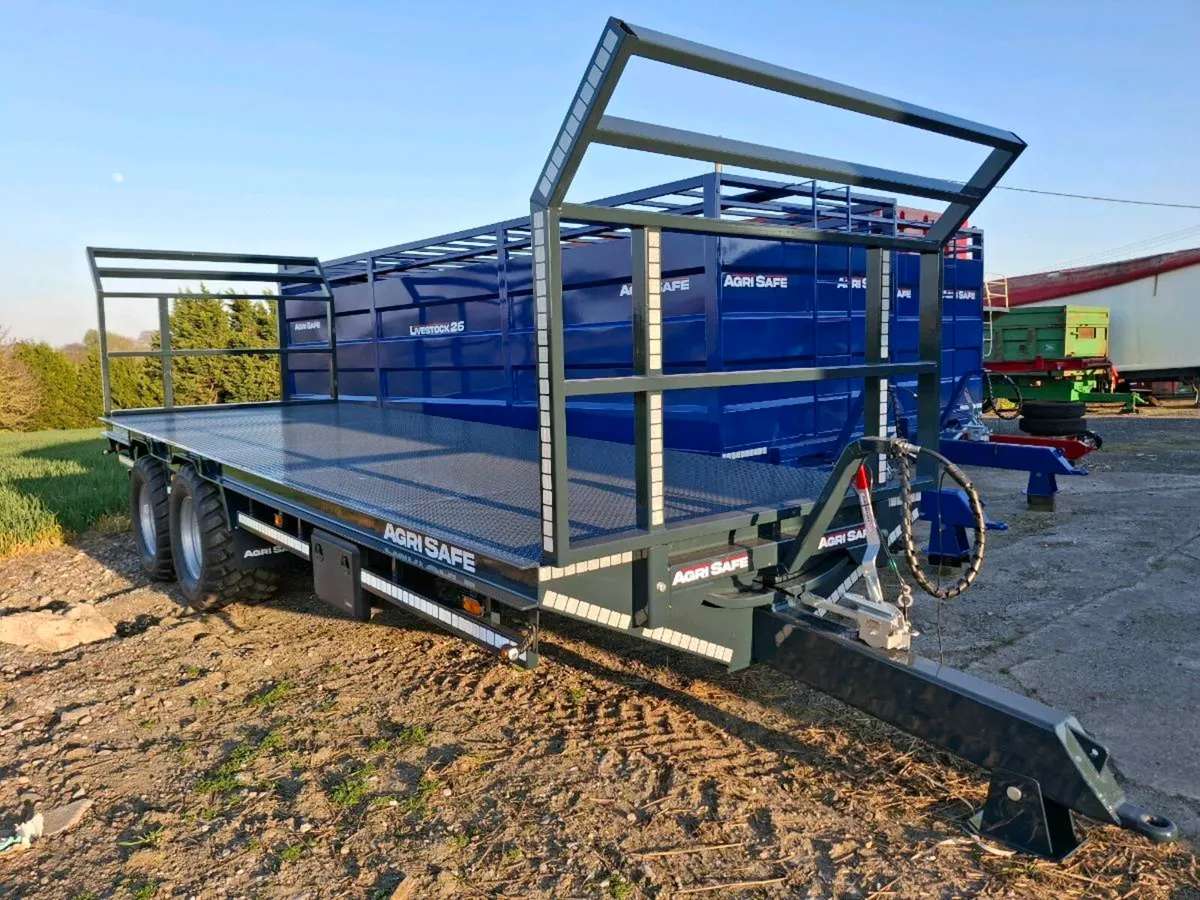 Agrisafe Twin axle bale trailers *** NEW*** - Image 2