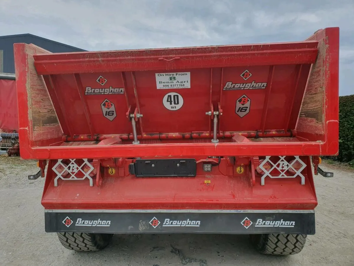 16 ton dump trailer for Hire - Image 2