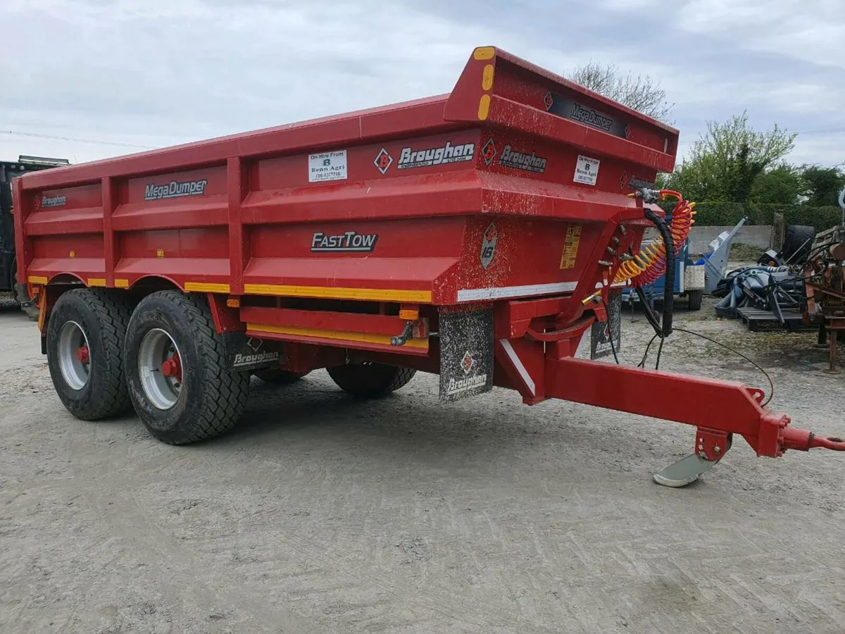 16 ton dump trailer for Hire - Image 3