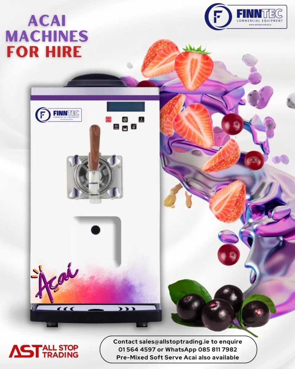 New Ice Cream & Açai  Machine - Image 1