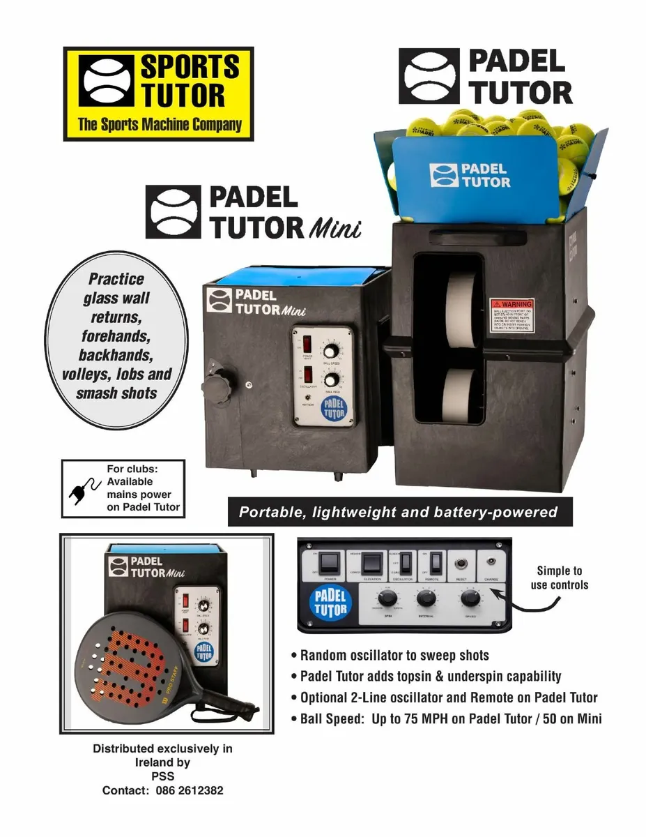 DEMO PADEL BALL MACHINE - Image 2