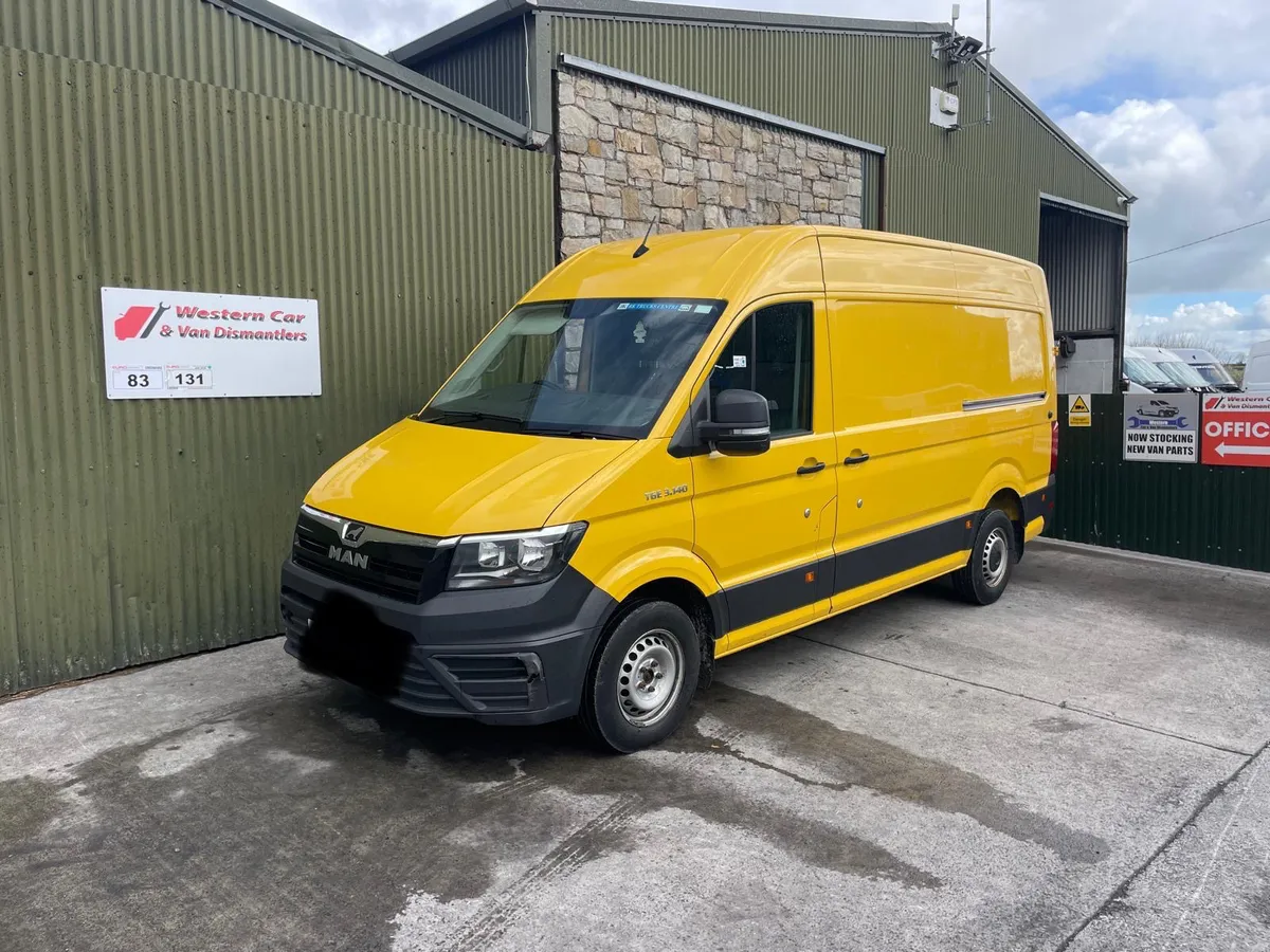 2020 man tge 2.0 tdi for dismantling