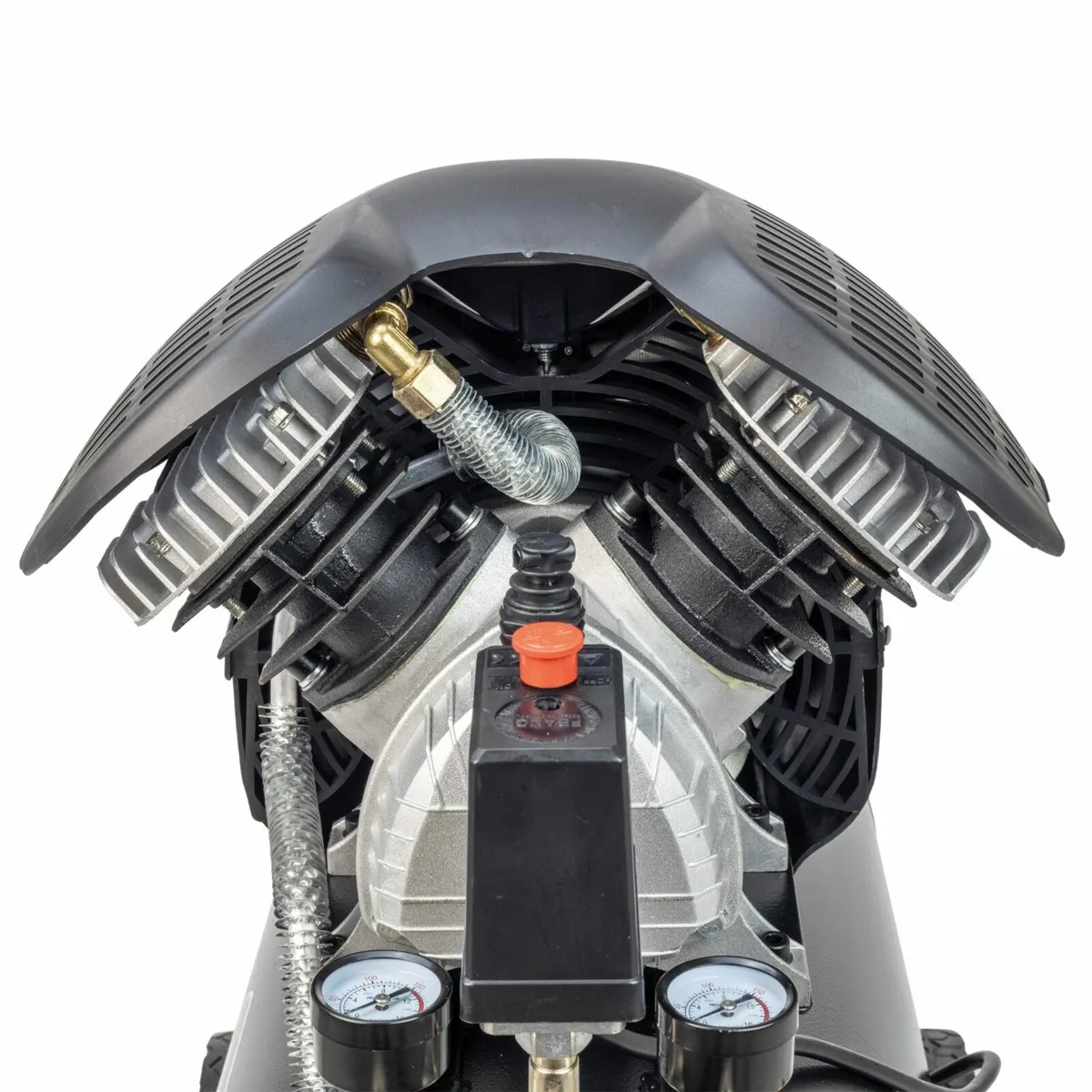 SIP DDVT 3HP 100ltr V-Twin Direct Drive Compressor - Image 3