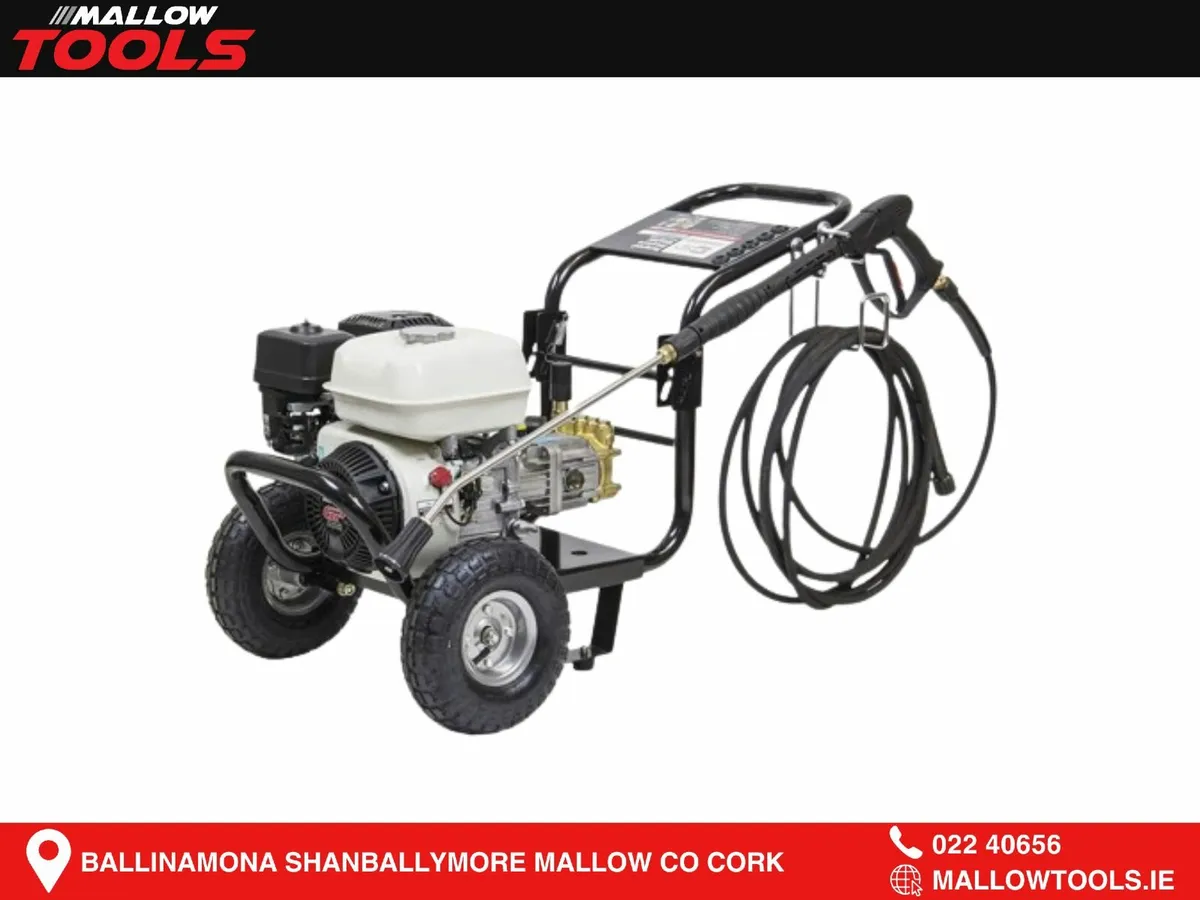 Honda 5.5HP TPHGP660/165 Petrol Pressure Washer (2 - Image 1