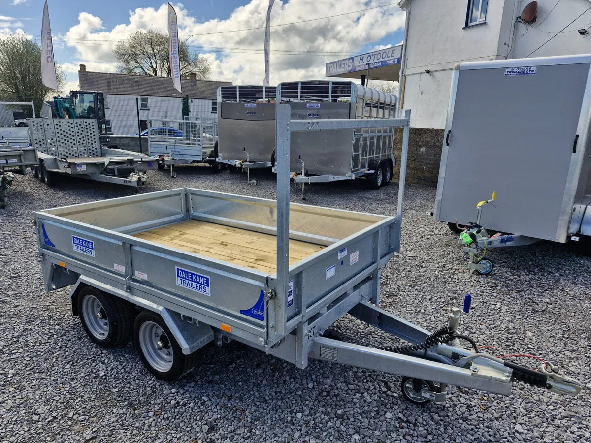 DALE KANE   8' x 5' DROPSIDES TRAILER - Image 1