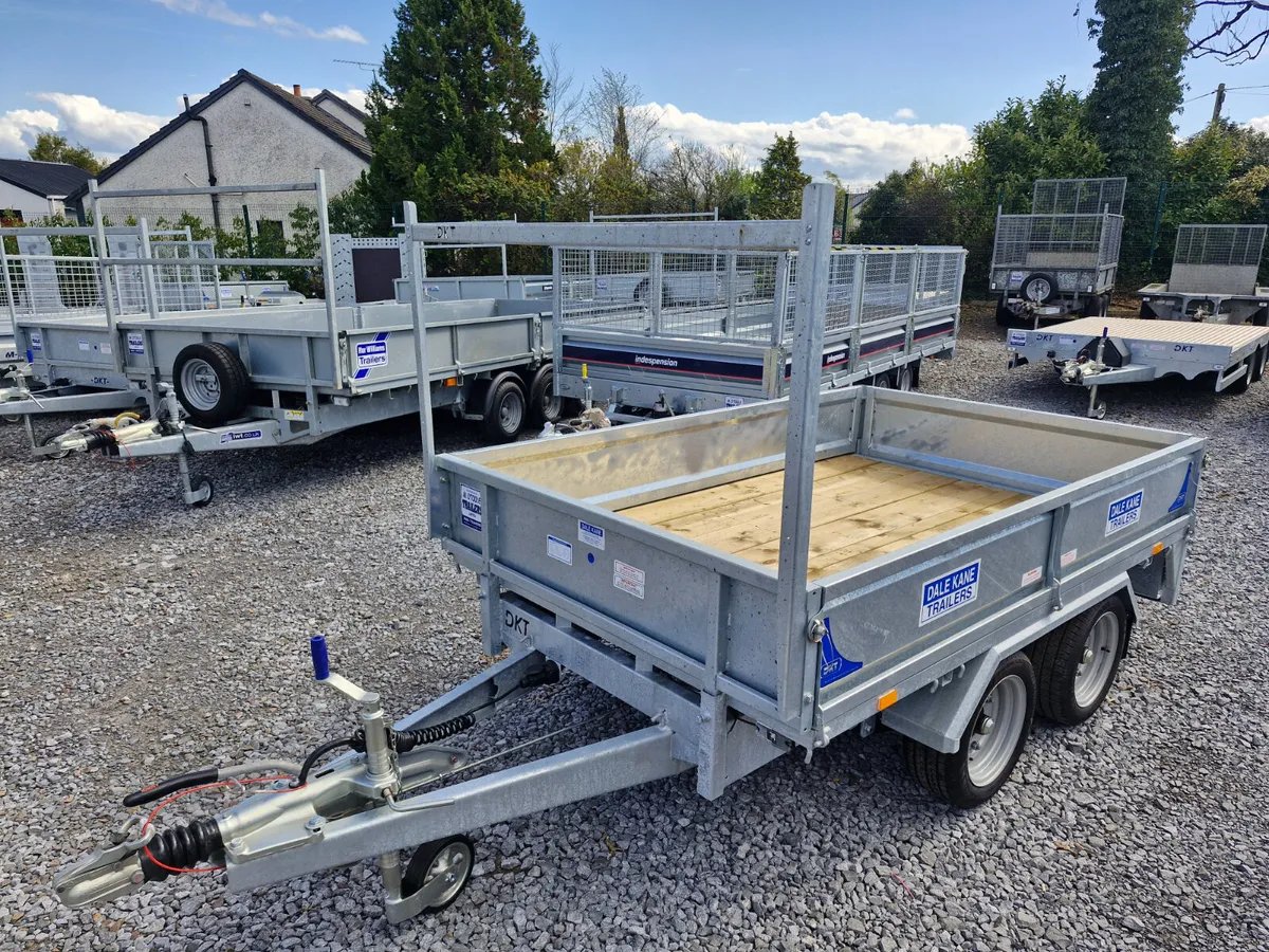 DALE KANE   8' x 5' DROPSIDES TRAILER - Image 3
