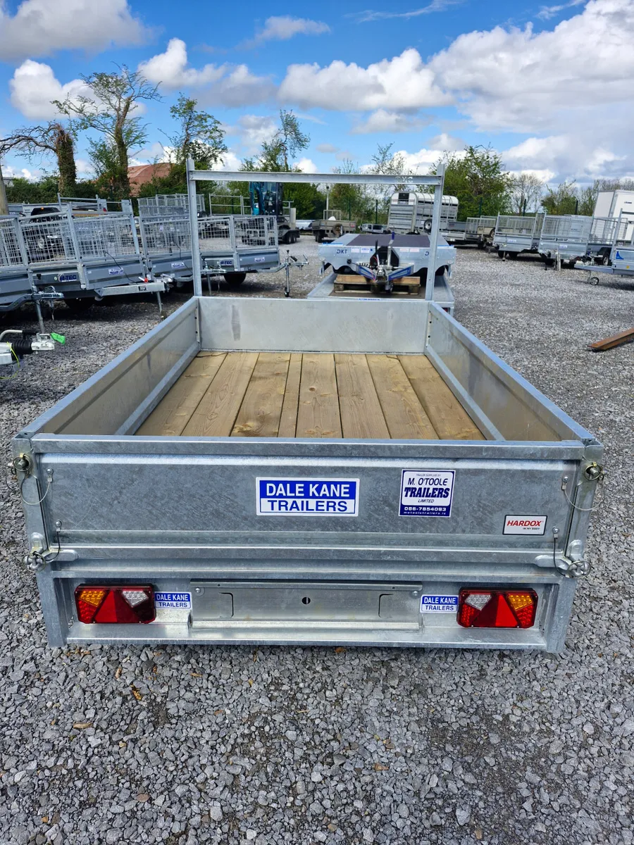DALE KANE   8' x 5' DROPSIDES TRAILER - Image 4