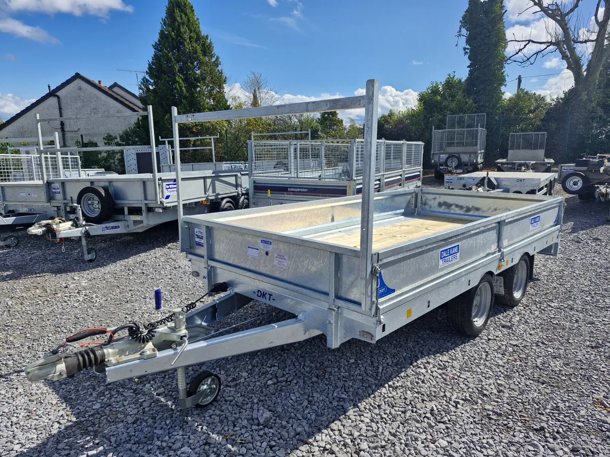 DALE KANE  12' x 6' DROPSIDES TRAILER - Image 2