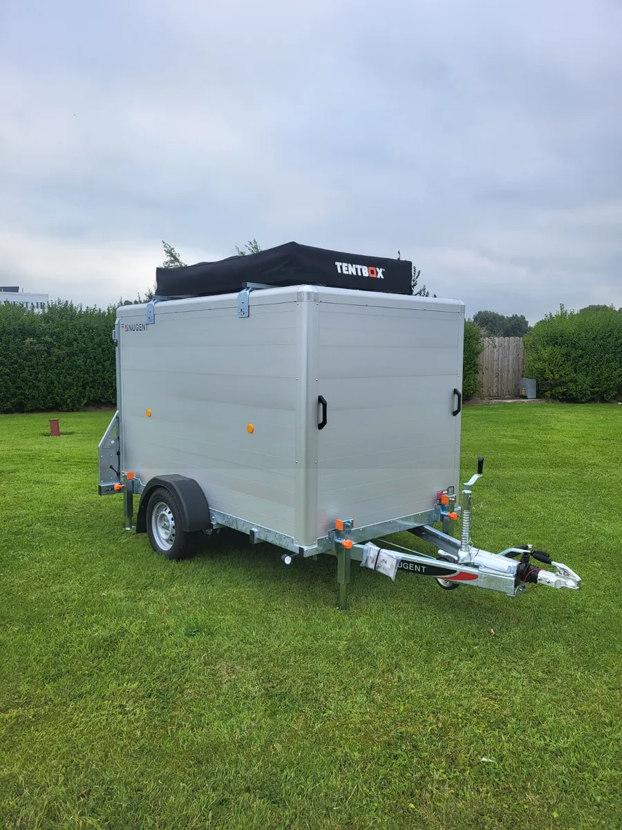 Nugent Box Trailer with Tent Box - Image 1