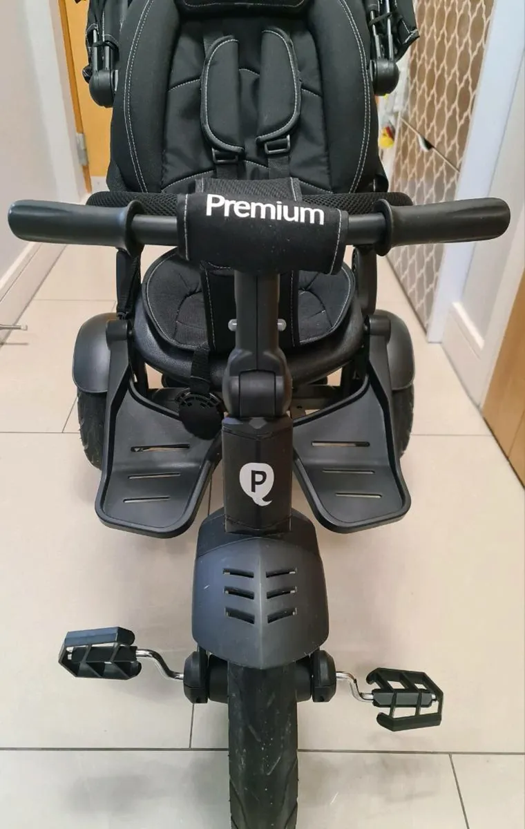 QPlay Premium 6-in-1 Trike Black - Image 1