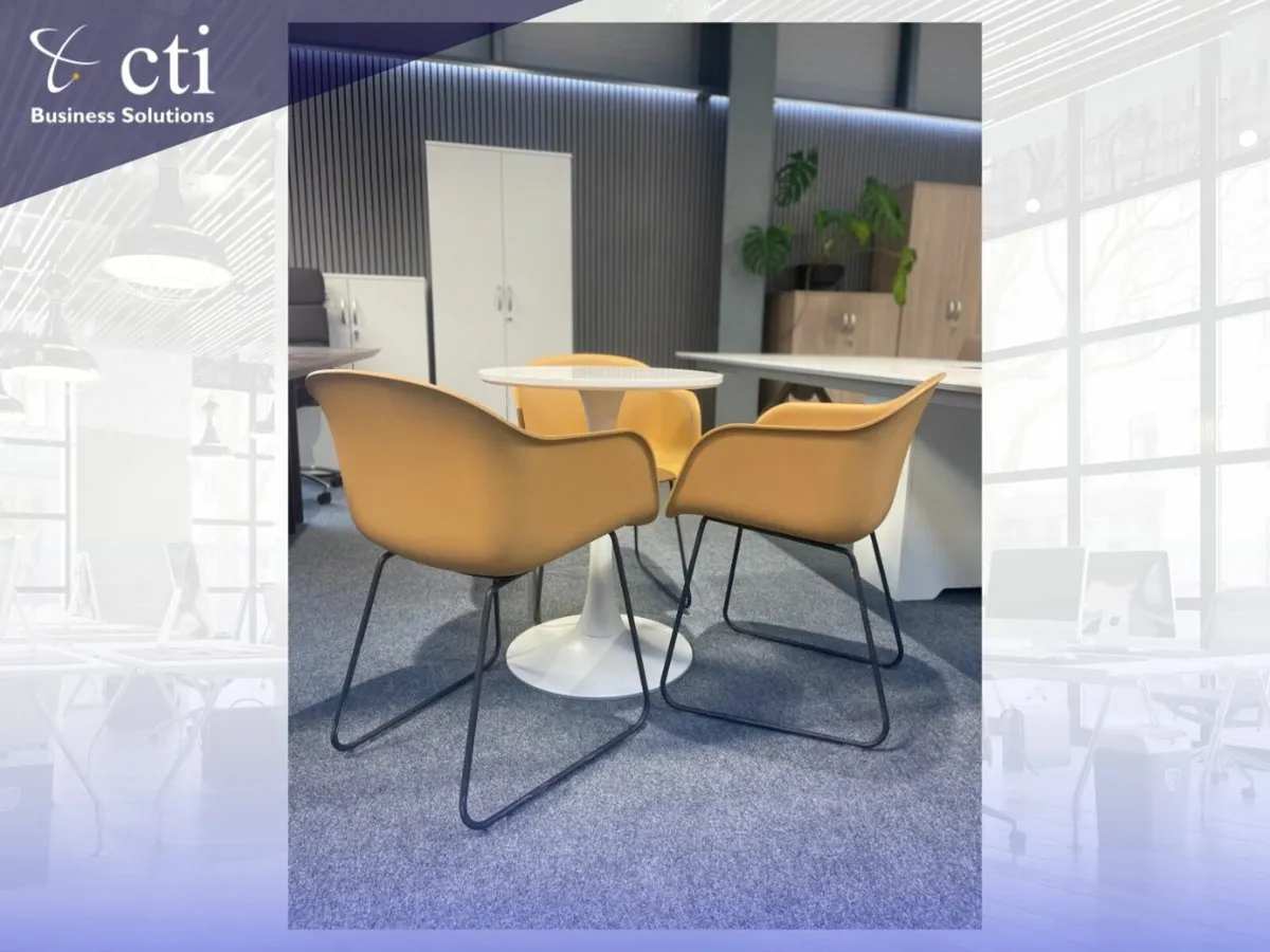 5 x"Muuto" Chairs ~ Versatile Office Seating - Image 3