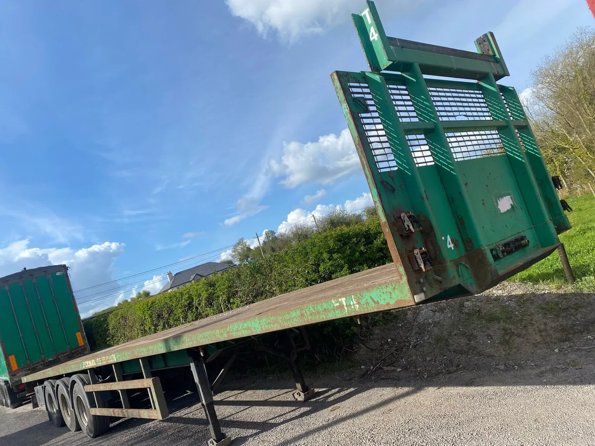 Flat trailer - Image 1