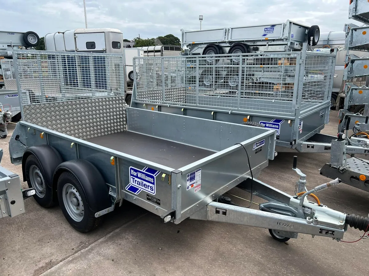 Full range of new and used ifor Williams trailers - Image 1