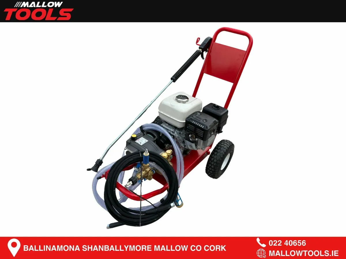 Honda 6.5HP Power Washer with Hawk Pump (2,200psi)