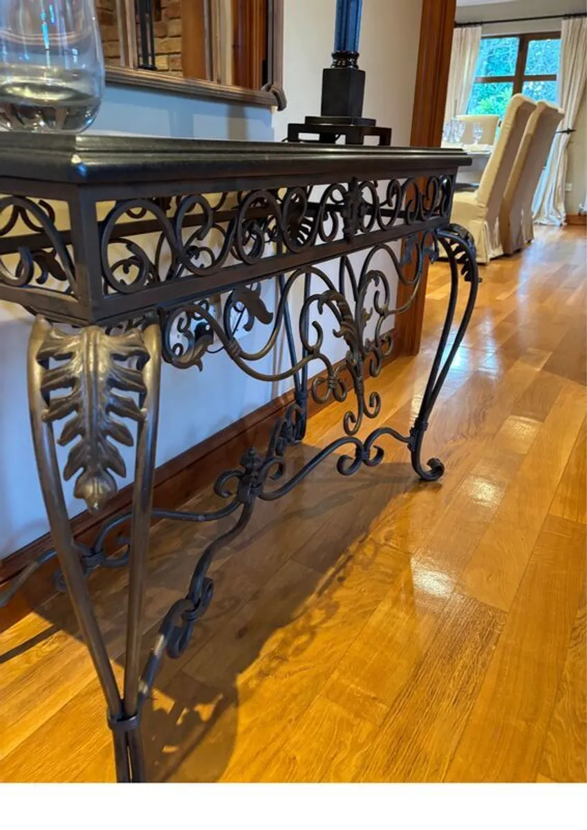 Beautiful Rare Find Console Table - Image 3