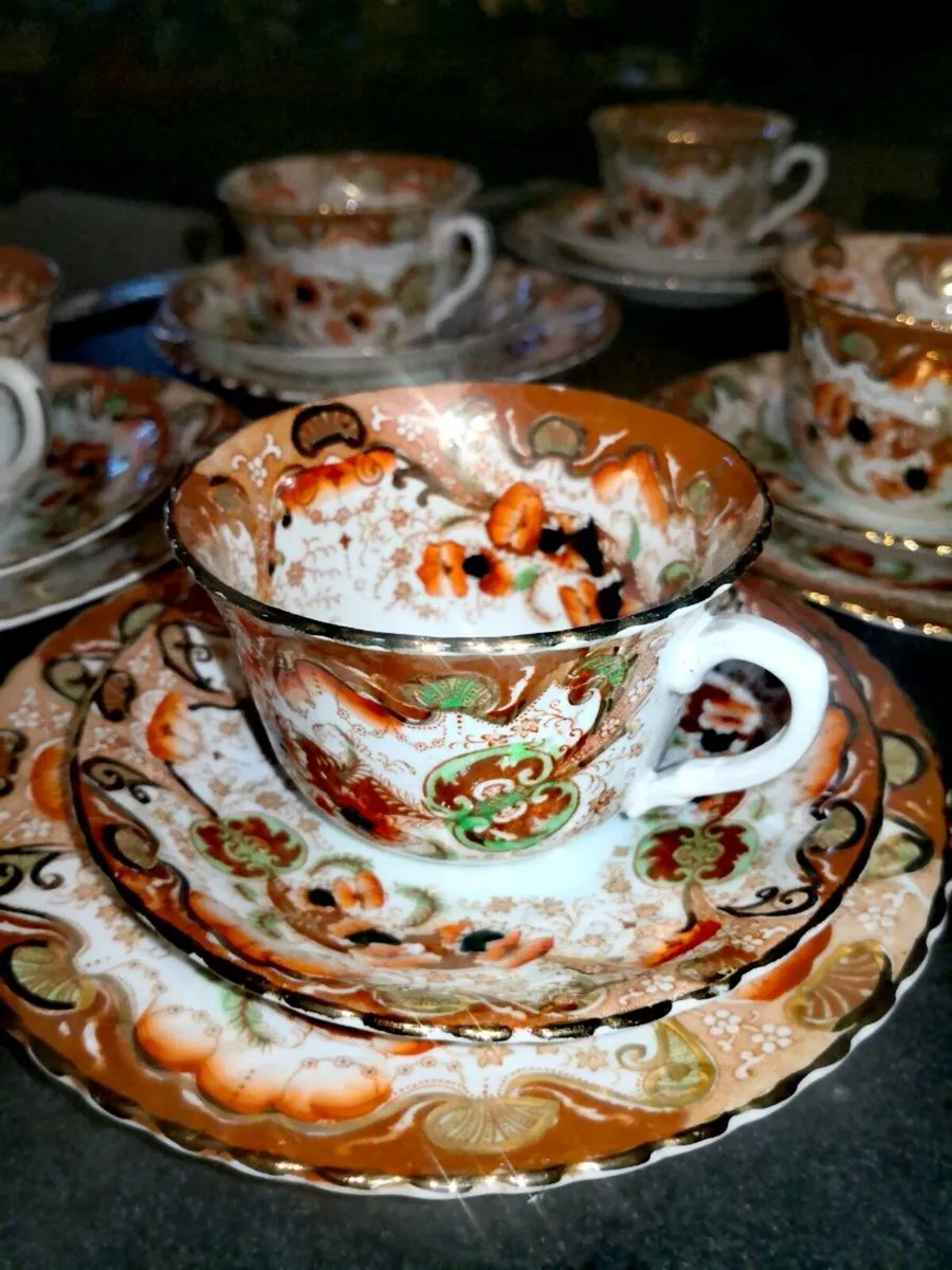 Very rare Late 18th Royal Worcester teaset - Image 2