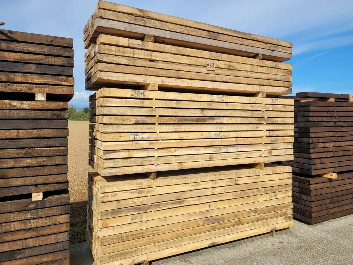 Timber Railway Sleepers. - Image 3