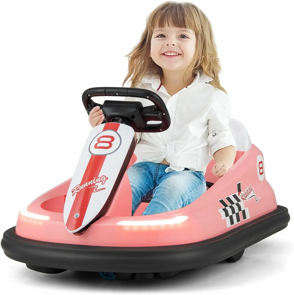 BumperBoo 6V Bumper Car Pink - Image 2