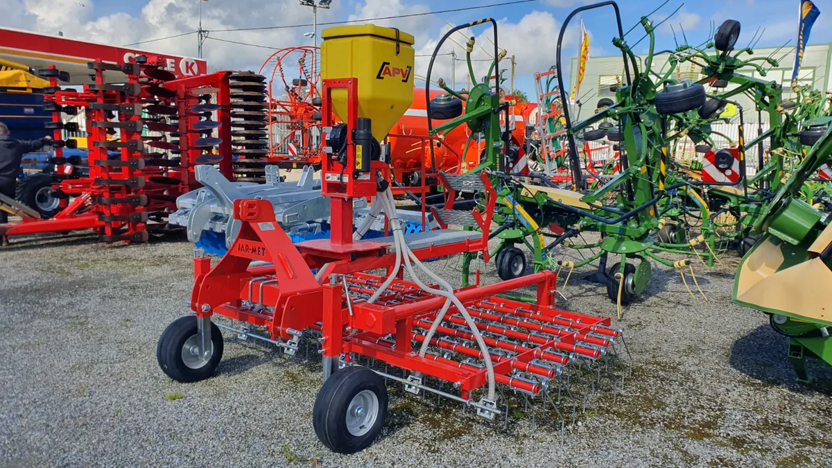 3 Meter Spring Tine Harrow and Air Seeder - Image 1