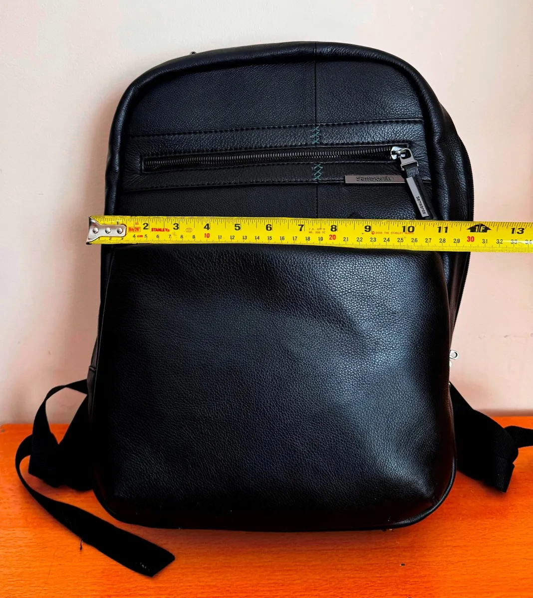 Samsonite Leather Backpack Laptop Bag Samsonite - Image 3