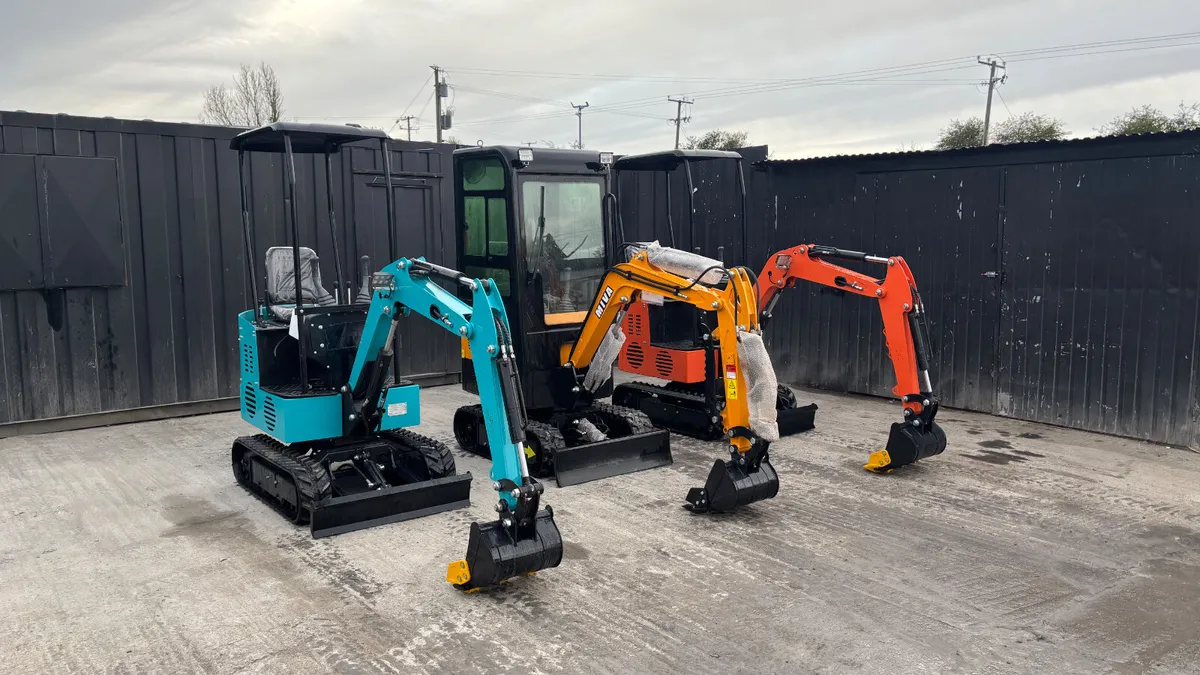 Choice of 3 Mirco Diggers - Image 1