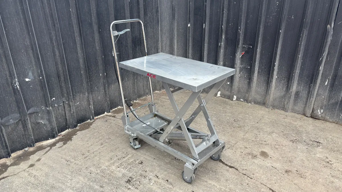100Kg Scissor Platform Lift - Image 4
