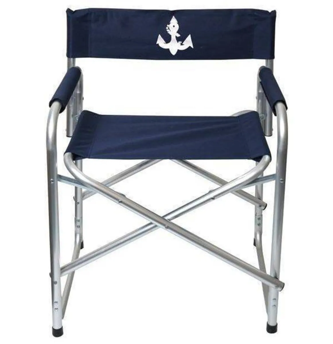 Tire chair blue aluminum l50 x d42 x h74 cm