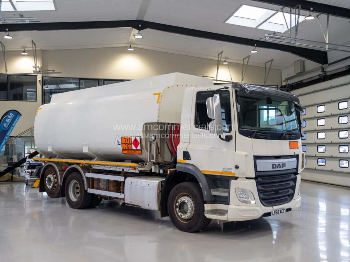 2018 (68) DAF CF 370 6X2 FUEL TANKER REARLIFT - Image 1