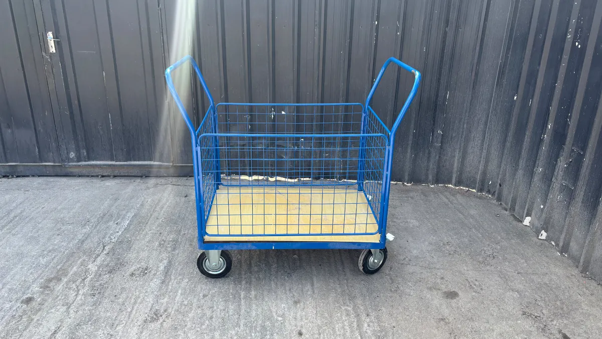 Wheeled Push Basket - Image 2