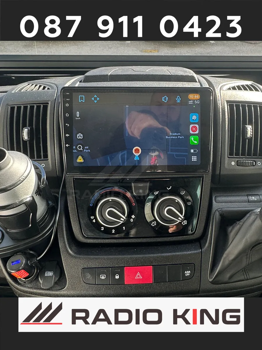 PREMIUM CARPLAY Fiat Ducato ANDROID AUTO RADIO - Image 3