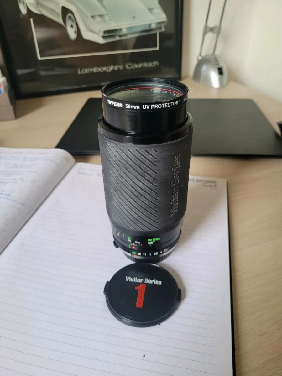 Olympus om10 with selection of lenses - Image 4