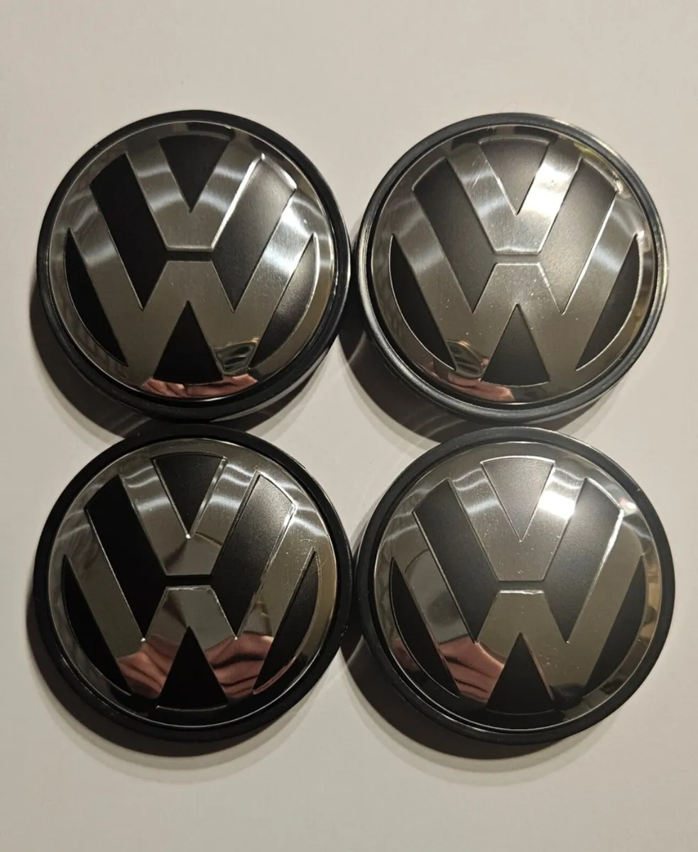 VW Centre Caps 56mm Center Caps Lupo Polo Golf - Image 1