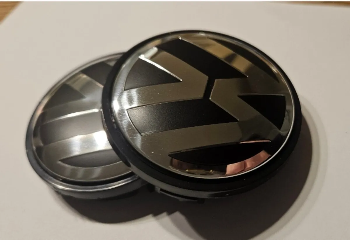 VW Centre Caps 56mm Center Caps Lupo Polo Golf - Image 3