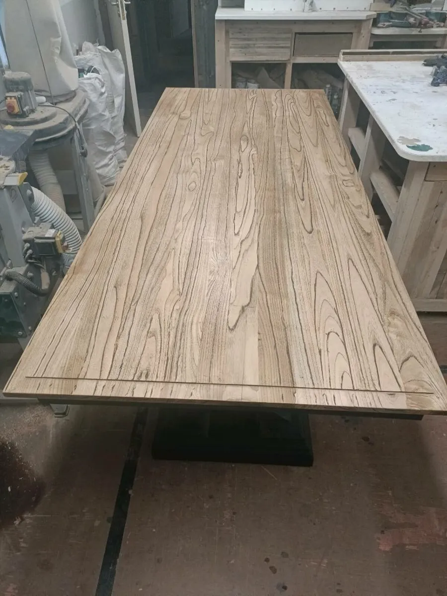 Unique wood turned Harriet Dining table - Image 3