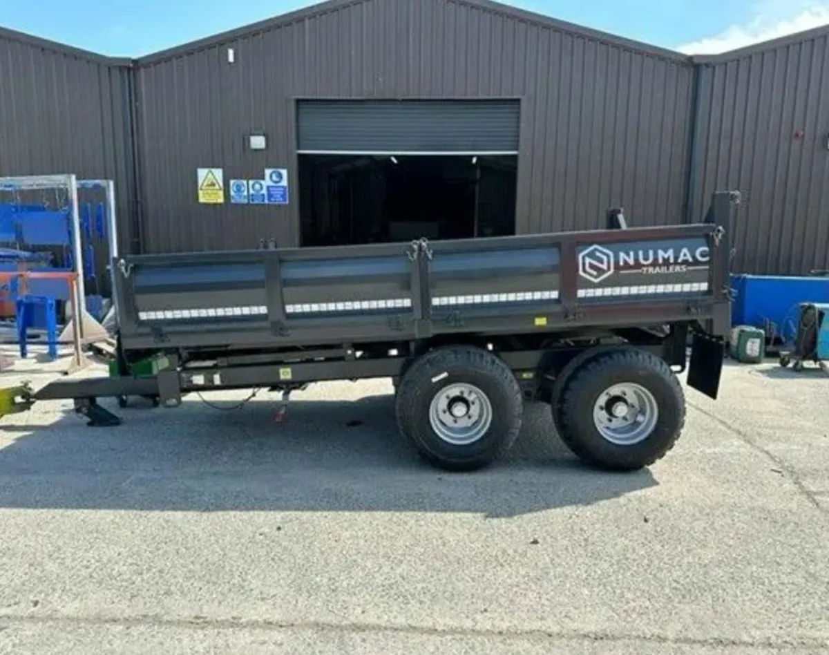 Numac 10T Dropside Tipping Trailer NEW - Image 2