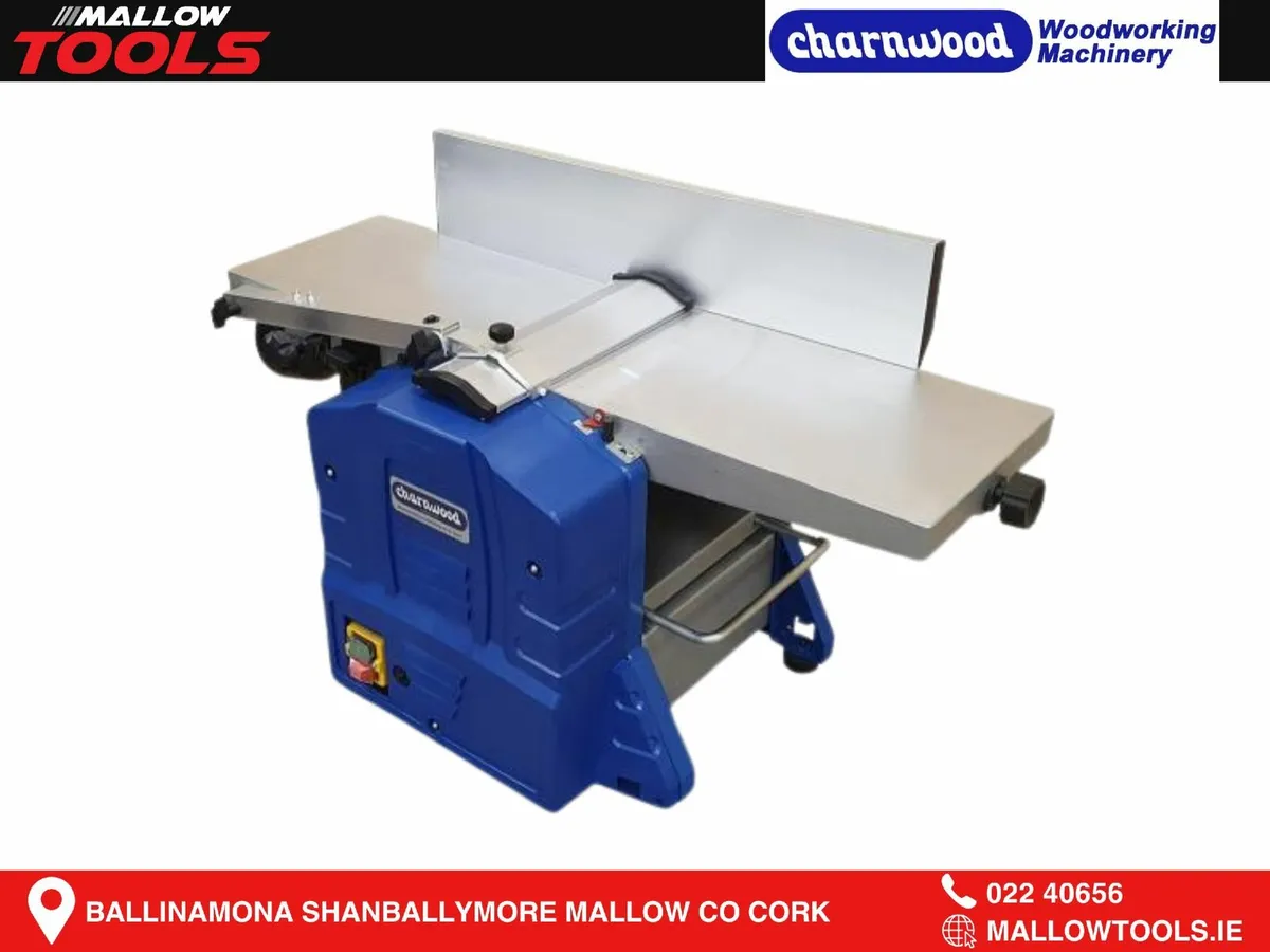 Charnwood PT200 8'' x 5'' Bench Top Planer Thickne - Image 1