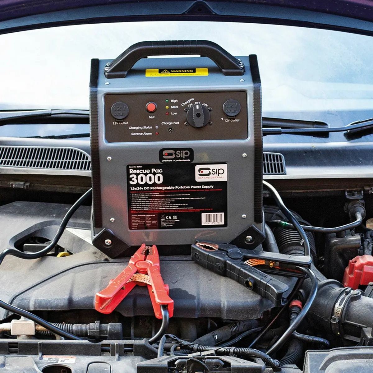 SIP 12 & 24v Rescue Pack 3000amp Booster - Image 2